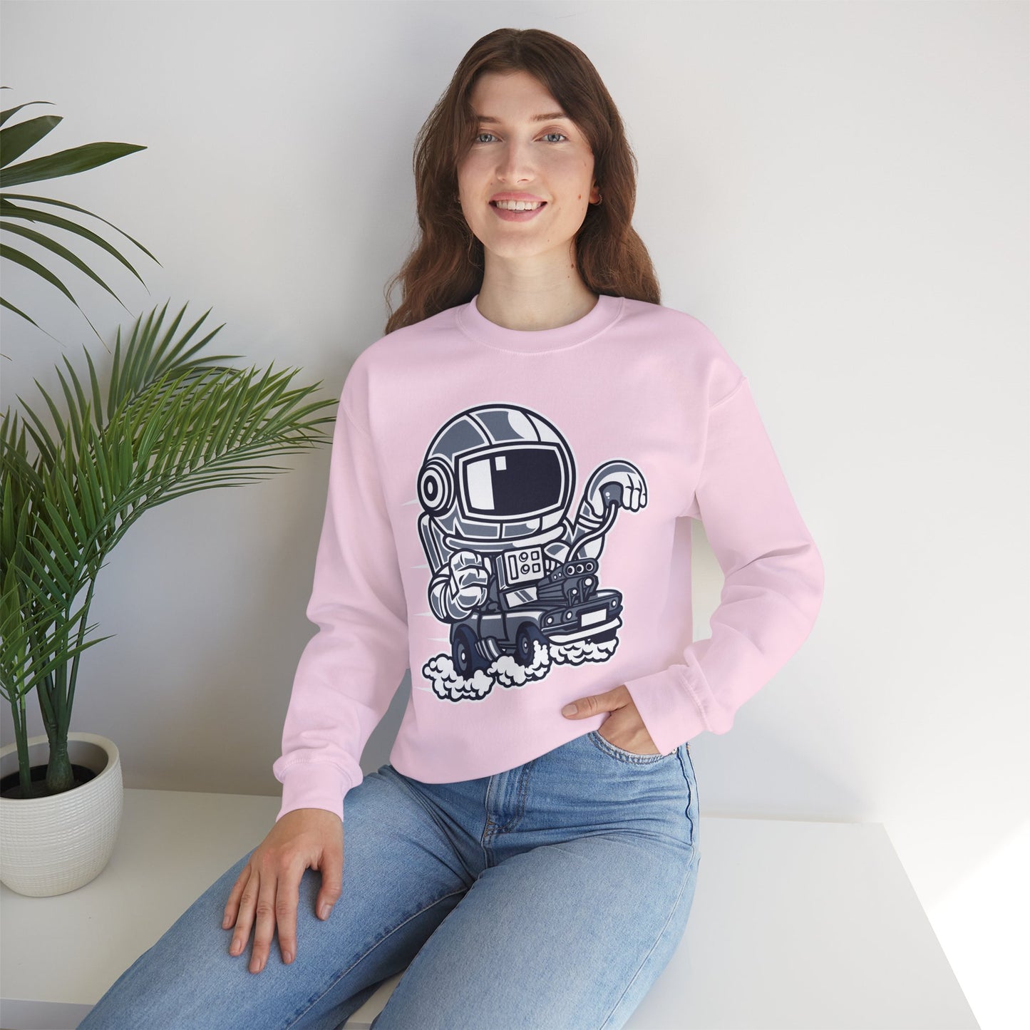 Space Shuttle Sweatshirt, Cosmic Sweatshirt, Astronaut Sweatshirt, Space Cosmic Sweatshirt