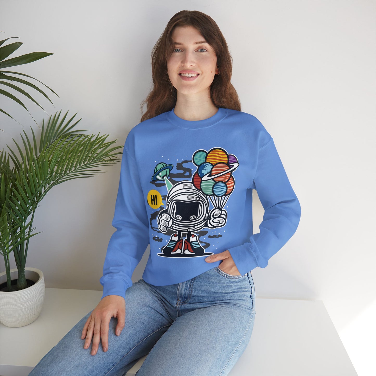 Space Shuttle Sweatshirt, Cosmic Sweatshirt, Astronaut Sweatshirt, Space Cosmic Sweatshirt