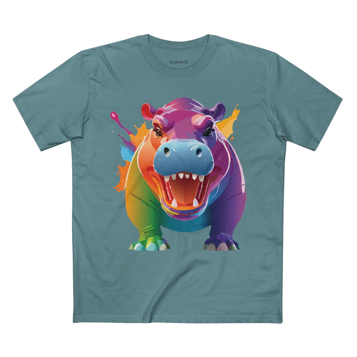 Animal Shirt, Hippo Shirt - SudokuS