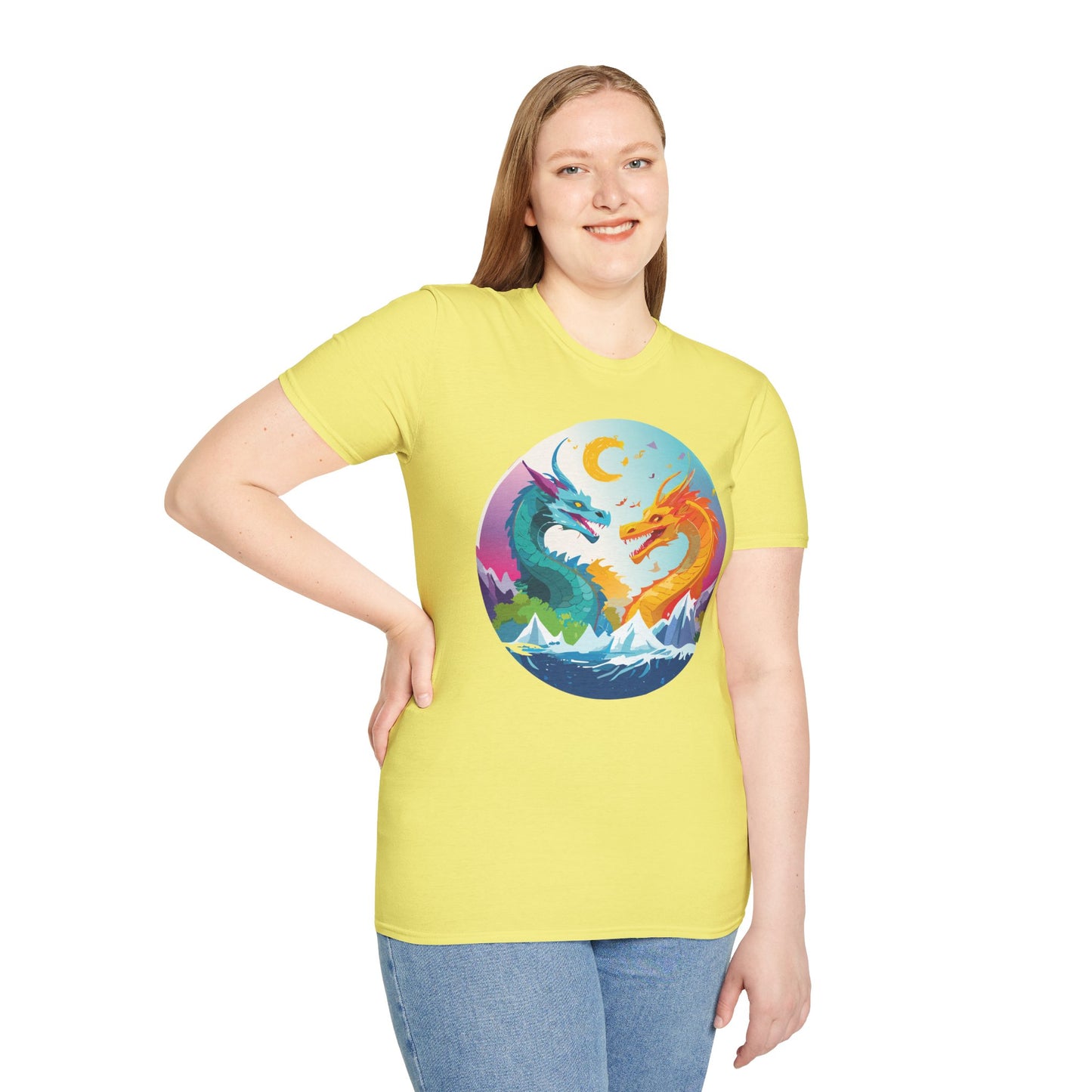 Dragon T Shirt, Dragon Shirt, Shirt with Animals, Animal Shirt