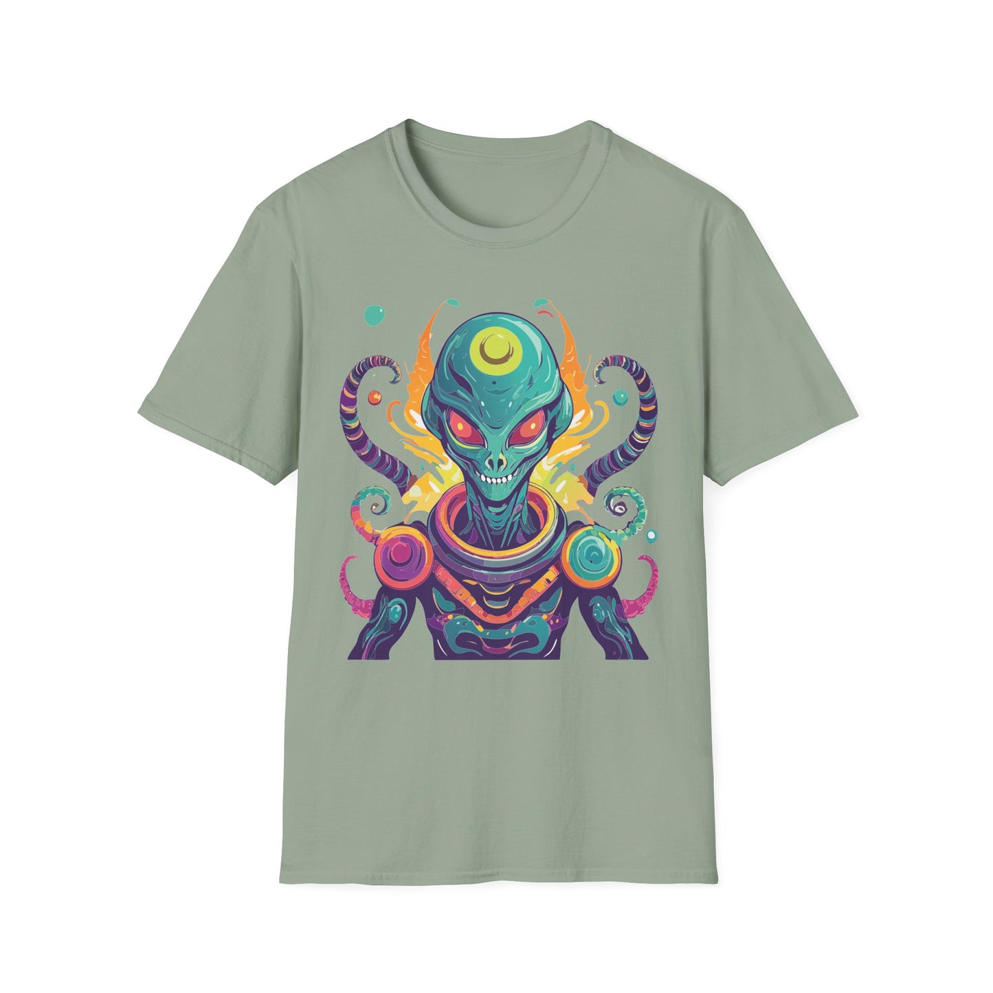 Alien T Shirt, Cosmos Shirt, Shirt with Aliens, Cosmo Shirts