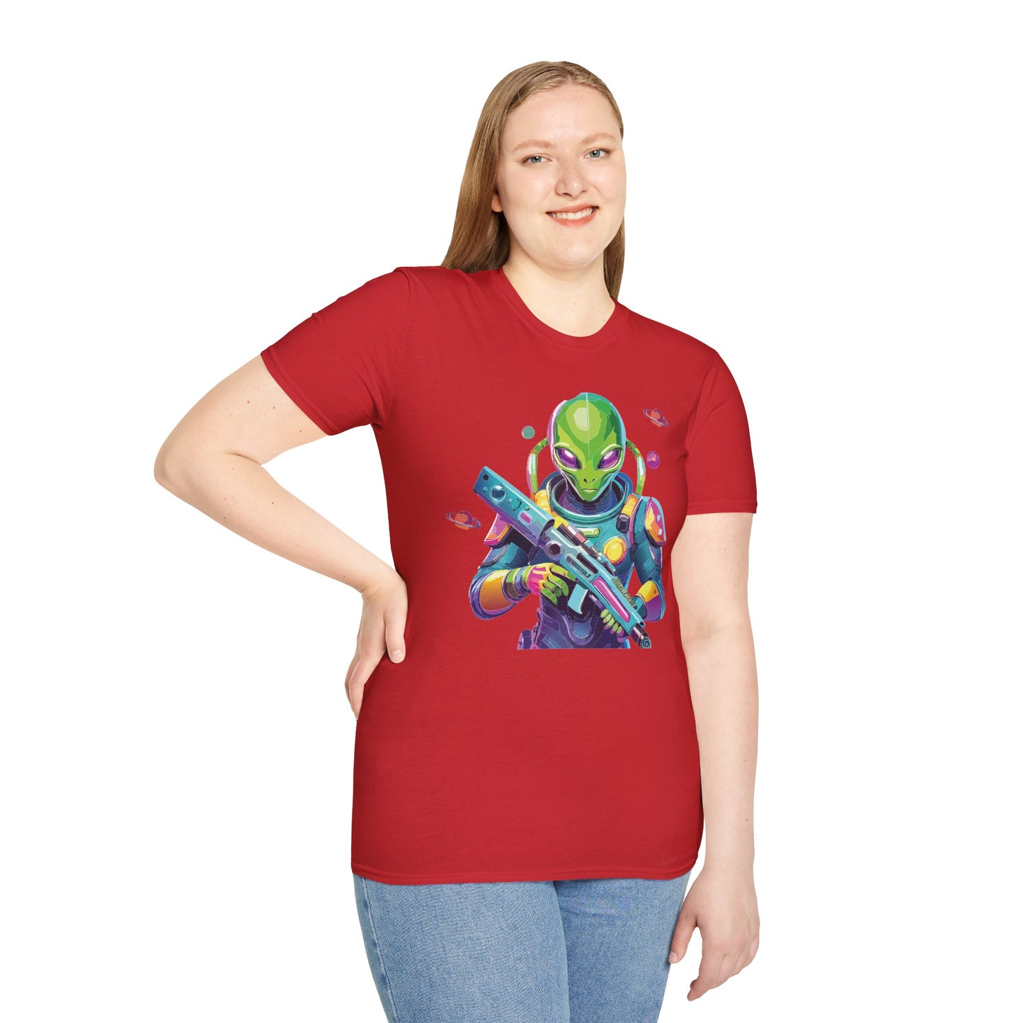 Alien T Shirt, Cosmos Shirt, Shirt with Aliens, Cosmo Shirts