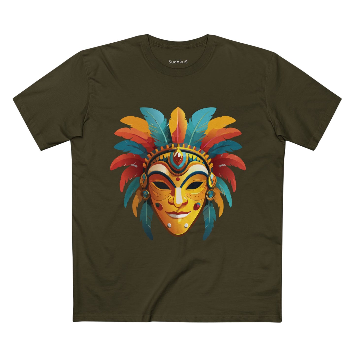 Mask Shirt, Shirt with Face - SudokuS