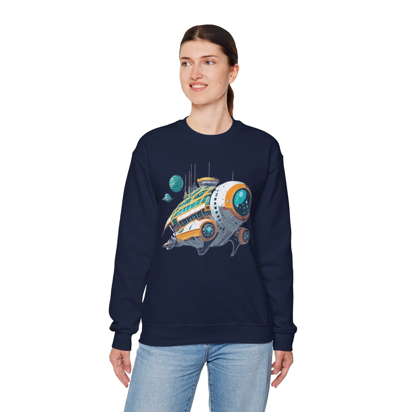 Space Shuttle Sweatshirt, Cosmic Sweatshirt, Astronaut Sweatshirt, Space Cosmic Sweatshirt