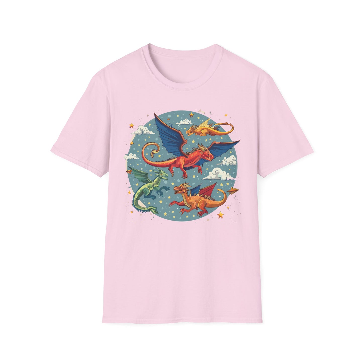 Dragon T Shirt, Dragon Shirt, Shirt with Animals, Animal Shirt