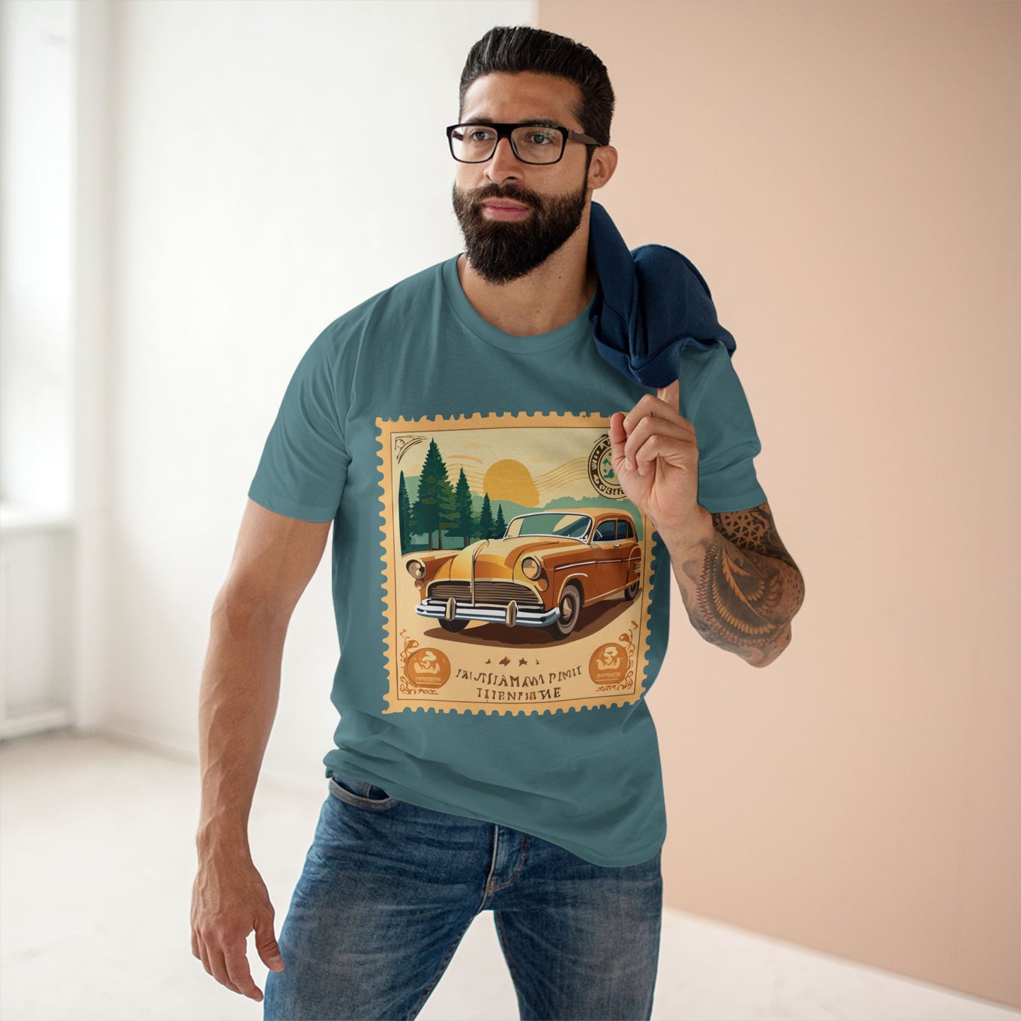 Stamp Shirt, Postage Stamp Shirt