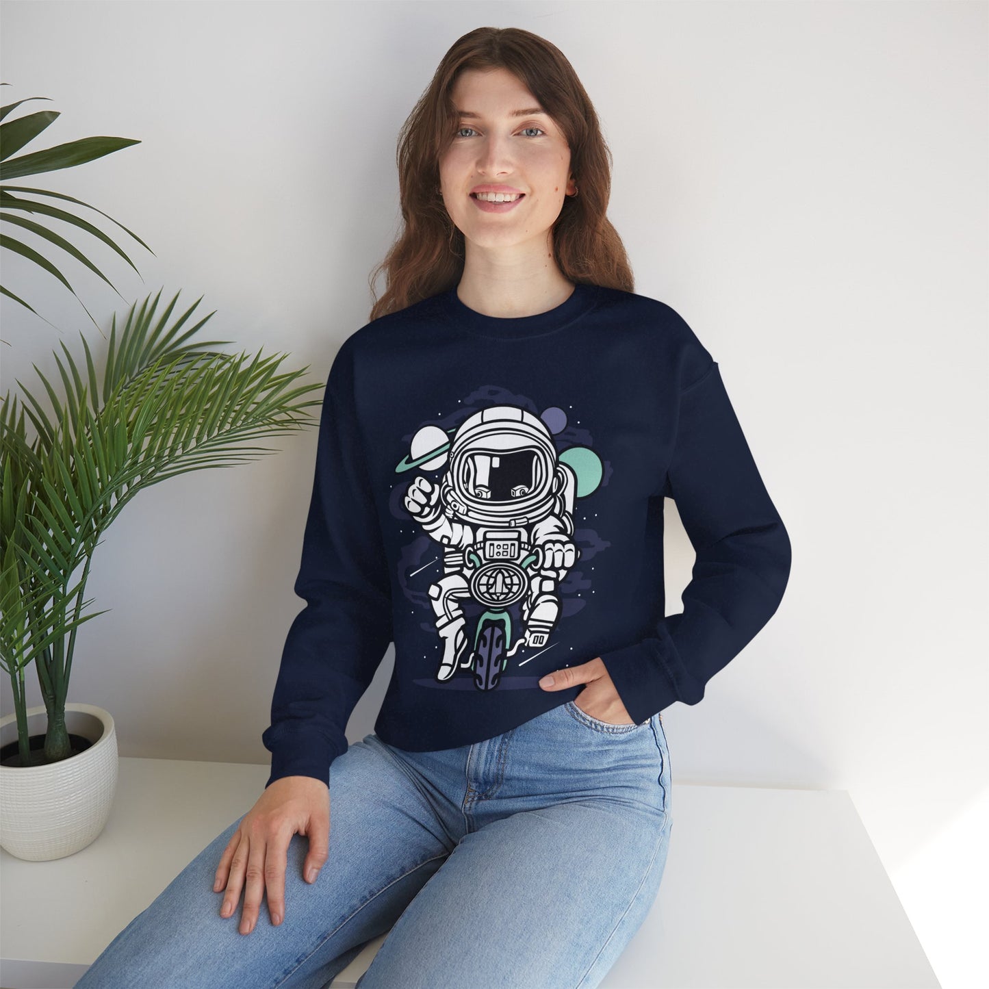 Space Shuttle Sweatshirt, Cosmic Sweatshirt, Astronaut Sweatshirt, Space Cosmic Sweatshirt