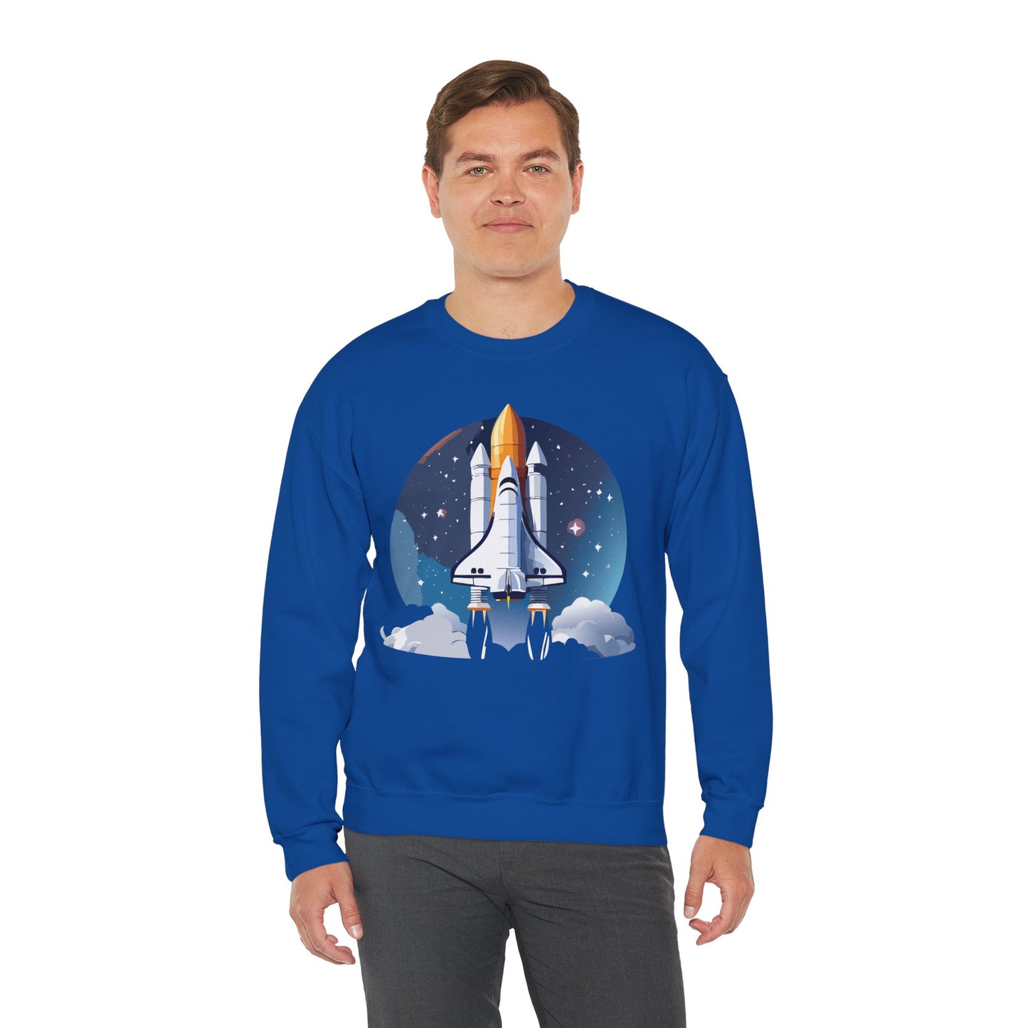 Space Shuttle Sweatshirt, Cosmic Sweatshirt, Astronaut Sweatshirt, Space Cosmic Sweatshirt