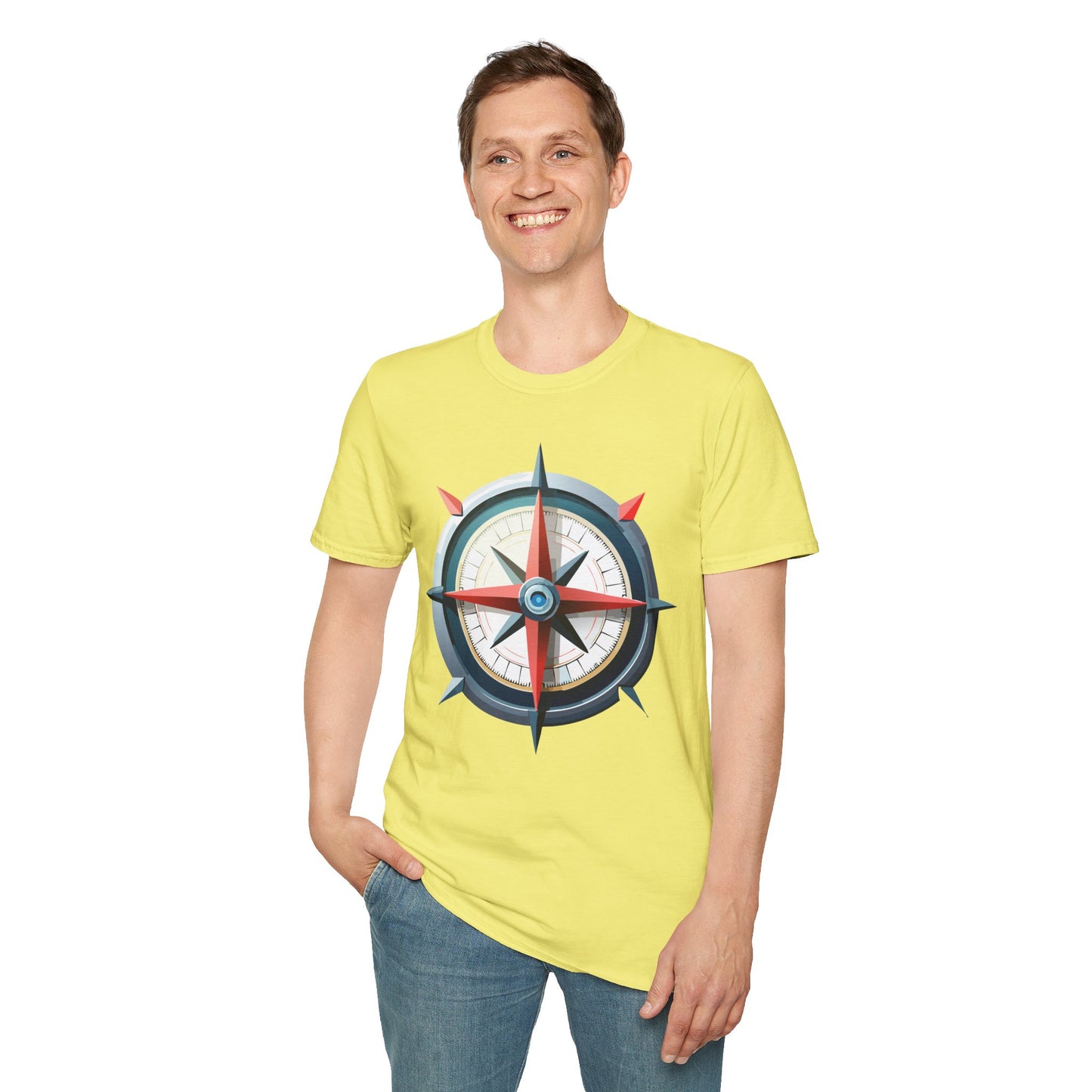 Compass T Shirt, Compass Shirt, Shirt with Compass, Navigator Shirt