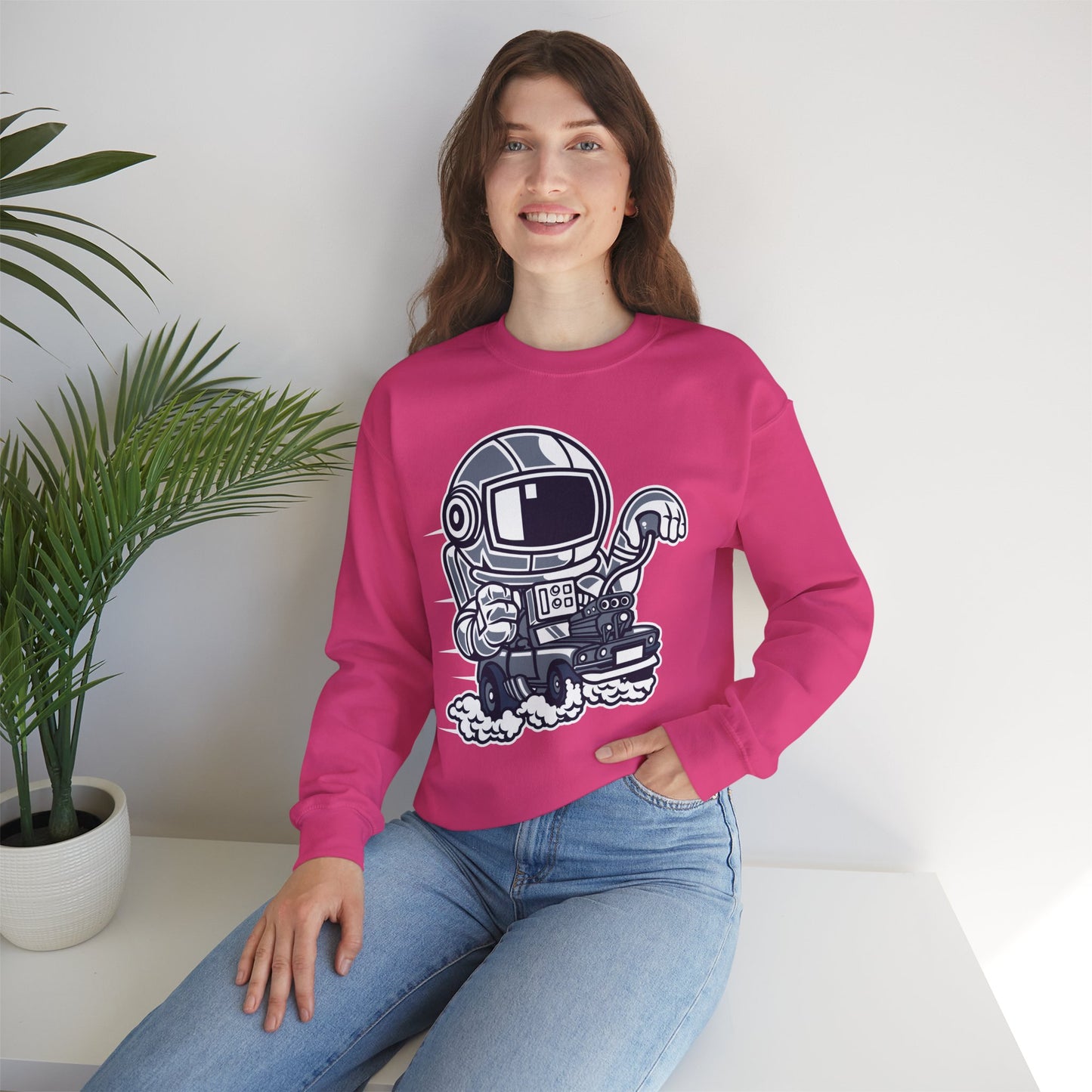 Space Shuttle Sweatshirt, Cosmic Sweatshirt, Astronaut Sweatshirt, Space Cosmic Sweatshirt