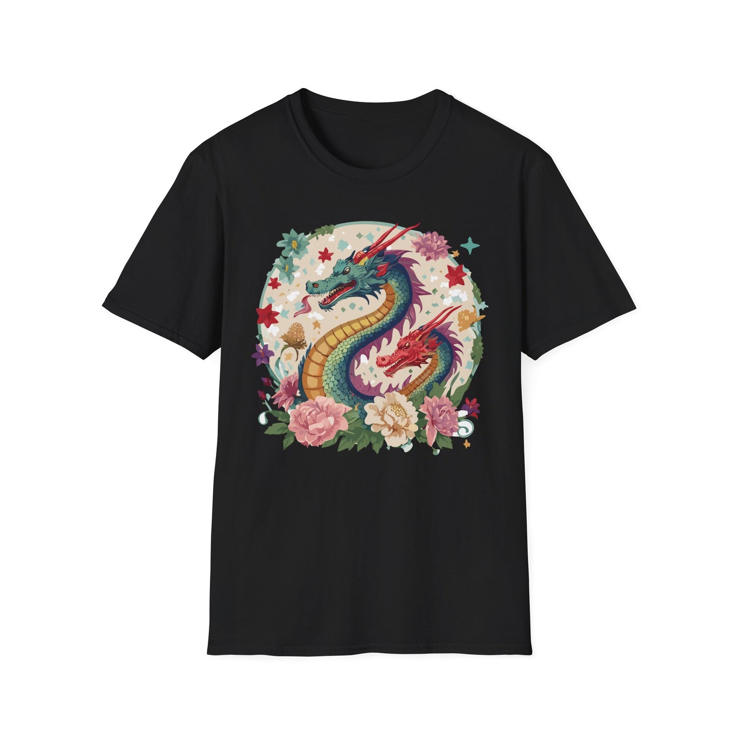 Dragon T Shirt, Dragon Shirt, Shirt with Animals, Animal Shirt