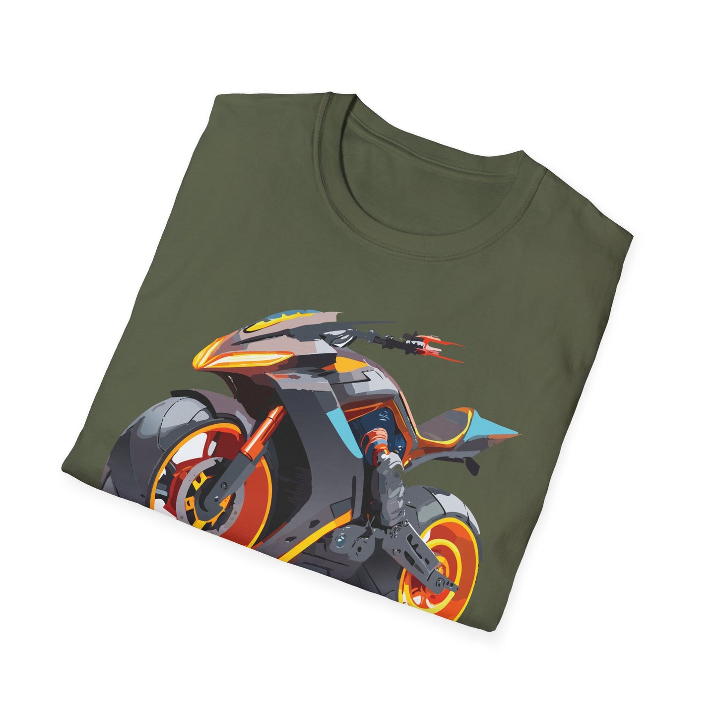 Bike T Shirt, Moto Shirt, Shirt with Motorcycle, MTB T Shirts