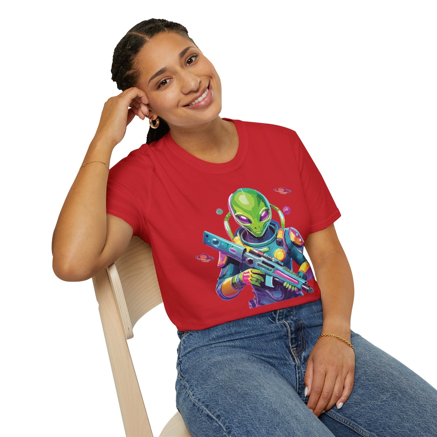 Alien T Shirt, Cosmos Shirt, Shirt with Aliens, Cosmo Shirts