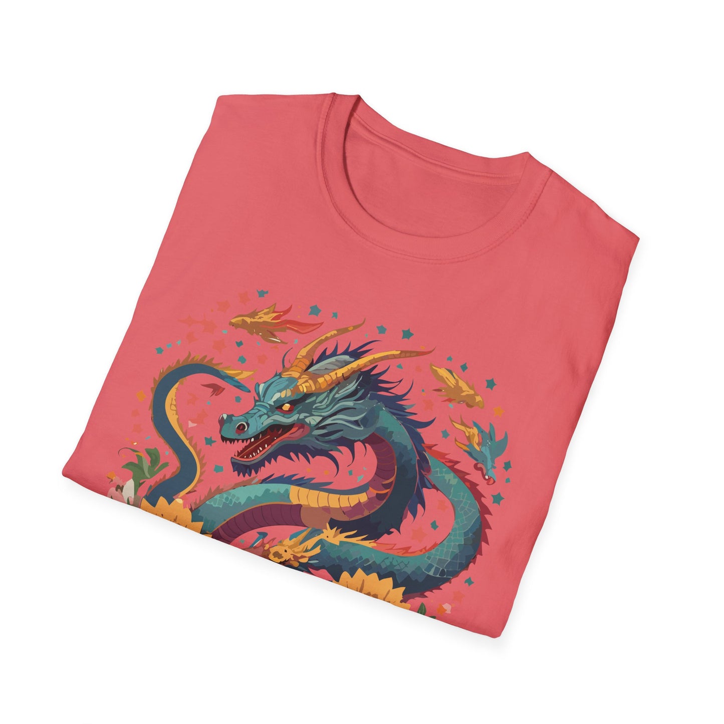 Dragon T Shirt, Dragon Shirt, Shirt with Animals, Animal Shirt