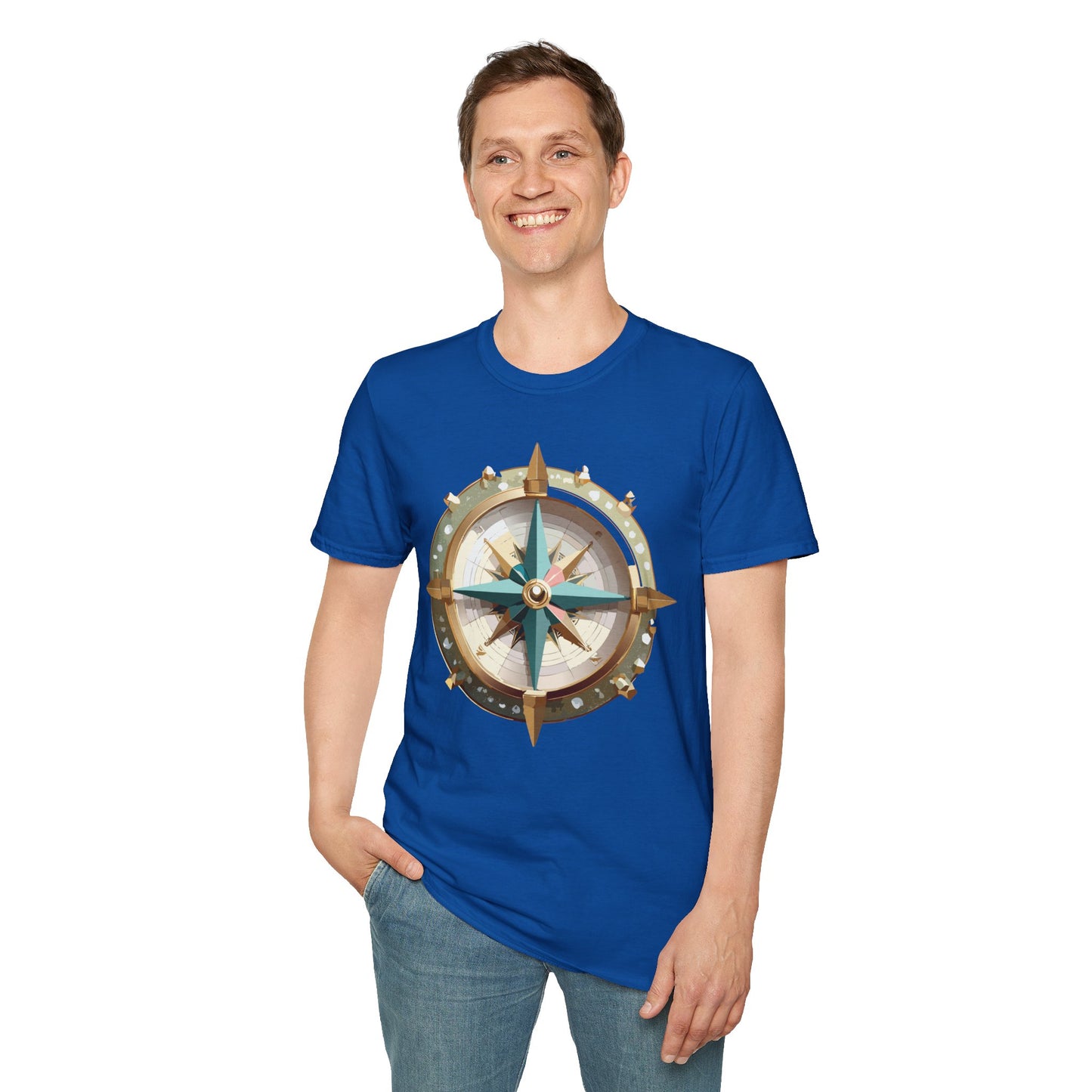 Compass T Shirt, Compass Shirt, Shirt with Compass, Navigator Shirt
