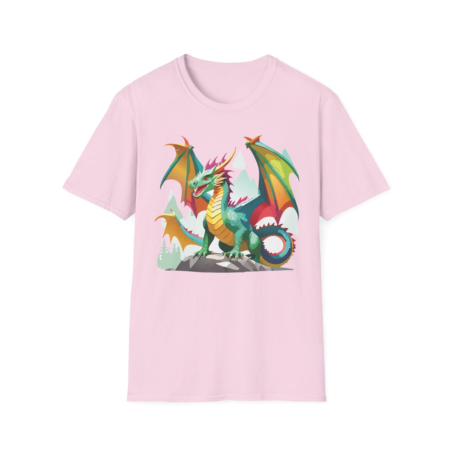 Dragon T Shirt, Dragon Shirt, Shirt with Animals, Animal Shirt