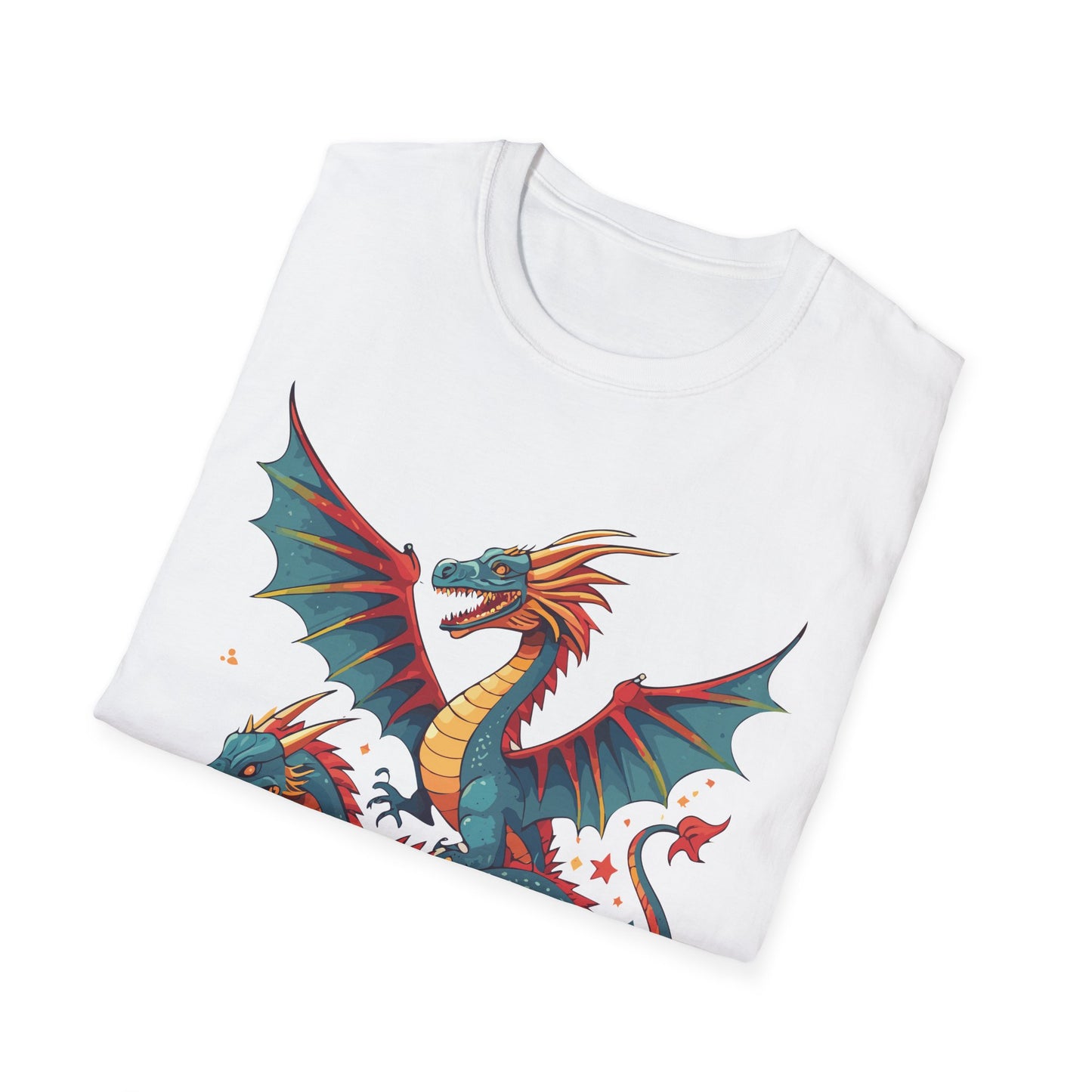 Dragon T Shirt, Dragon Shirt, Shirt with Animals, Animal Shirt