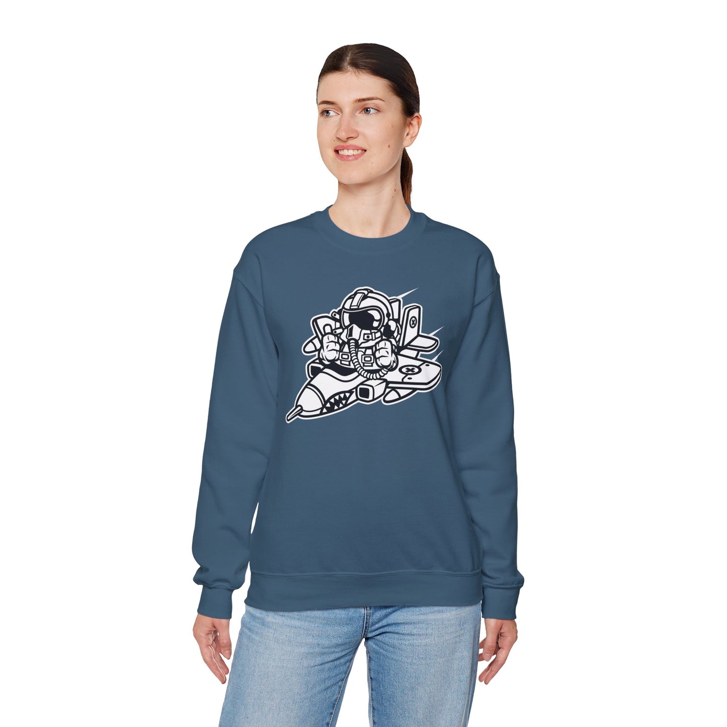 Space Shuttle Sweatshirt, Cosmic Sweatshirt, Astronaut Sweatshirt, Space Cosmic Sweatshirt