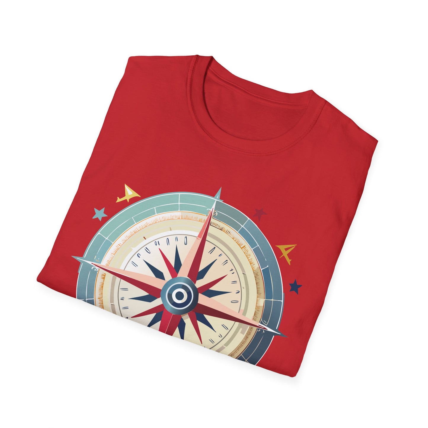 Compass T Shirt, Compass Shirt, Shirt with Compass, Navigator Shirt