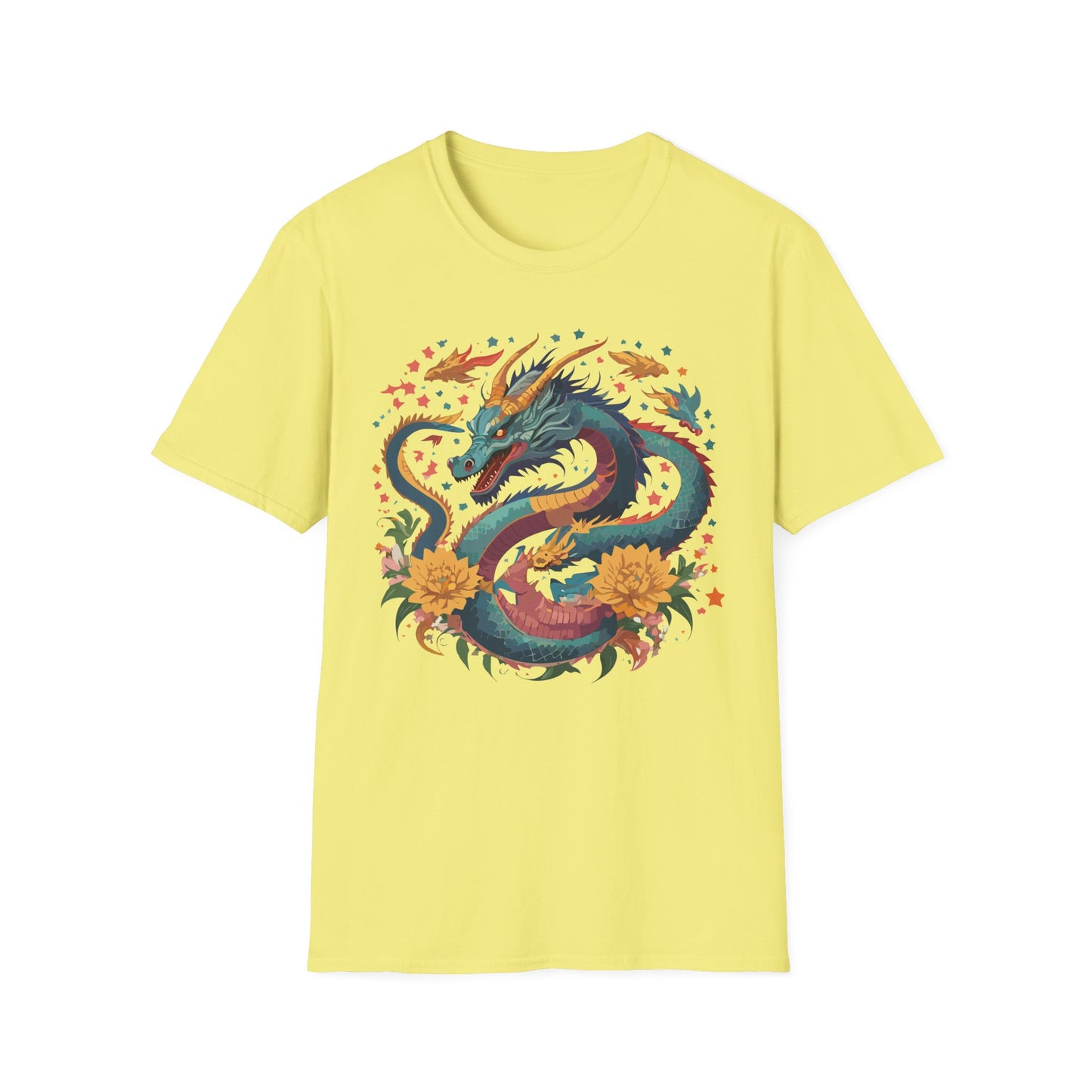 Dragon T Shirt, Dragon Shirt, Shirt with Animals, Animal Shirt
