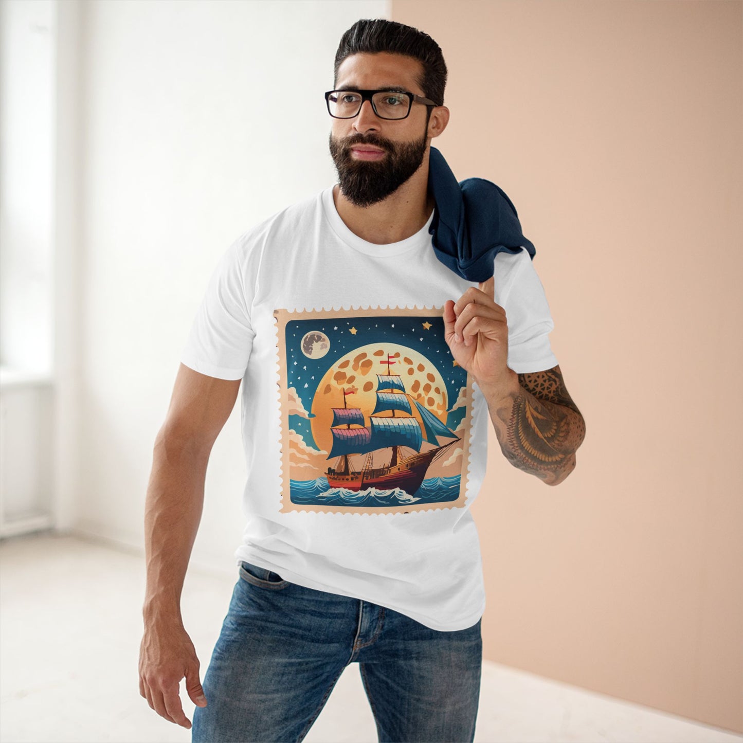 Stamp Shirt, Postage Stamp Shirt