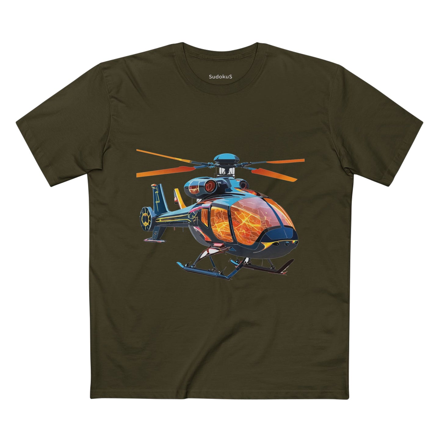Helicopter Shirt, Chopper Shirt - SudokuS