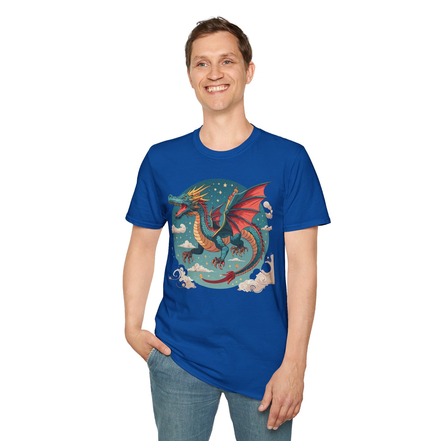 Dragon T Shirt, Dragon Shirt, Shirt with Animals, Animal Shirt