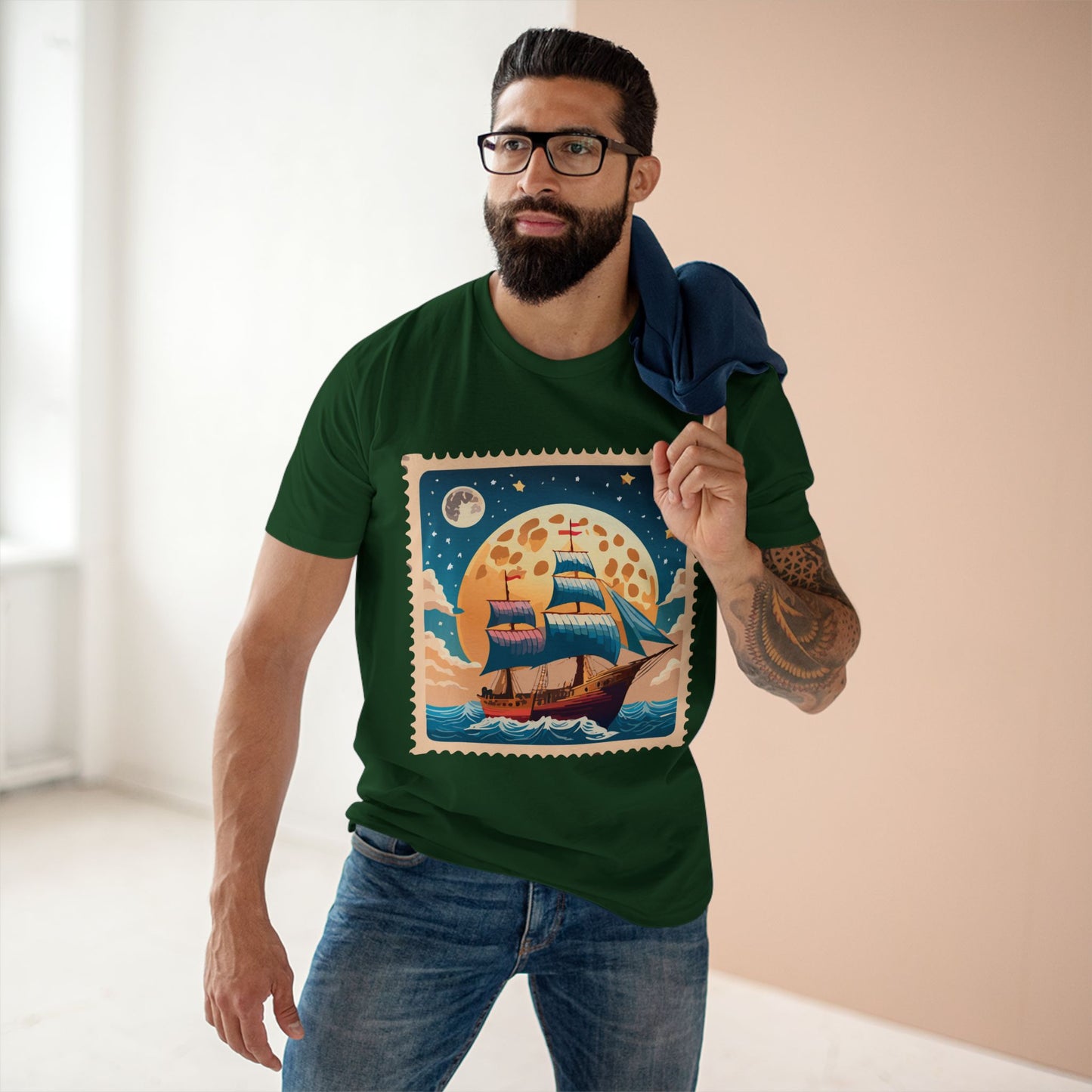 Stamp Shirt, Postage Stamp Shirt