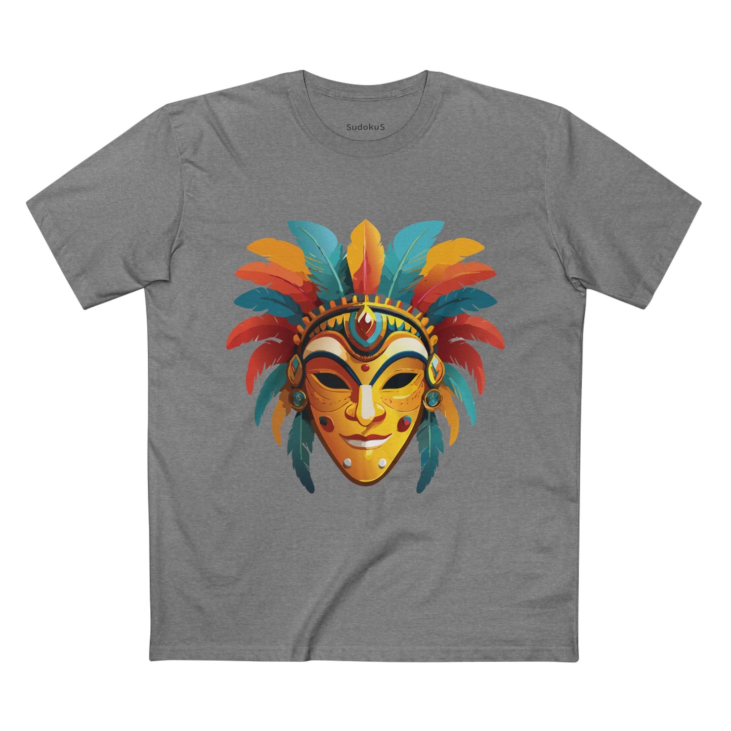 Mask Shirt, Shirt with Face - SudokuS