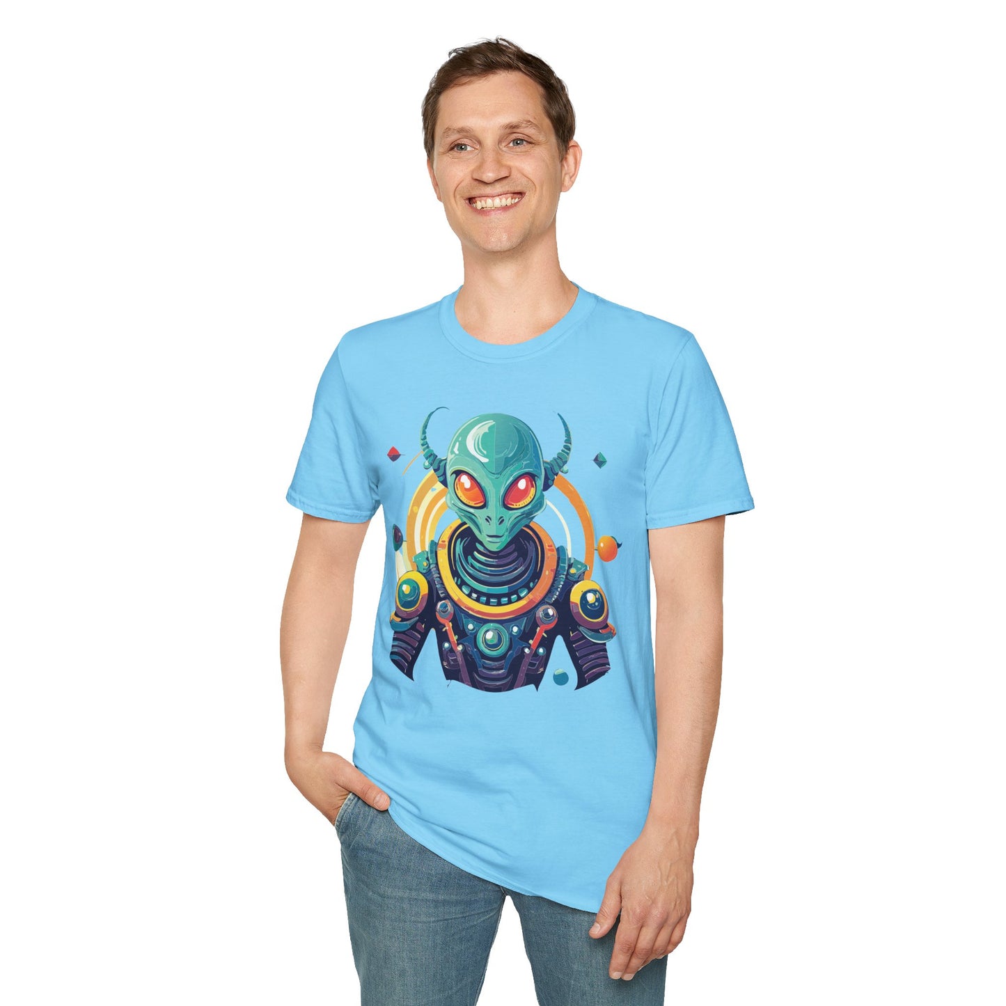 Alien T Shirt, Cosmos Shirt, Shirt with Aliens, Cosmo Shirts