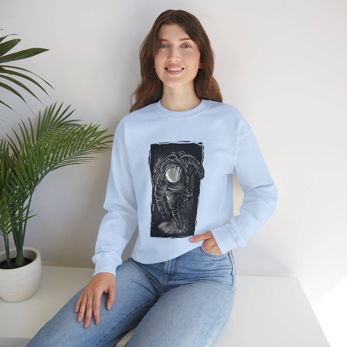 Space Shuttle Sweatshirt, Cosmic Sweatshirt, Astronaut Sweatshirt, Space Cosmic Sweatshirt