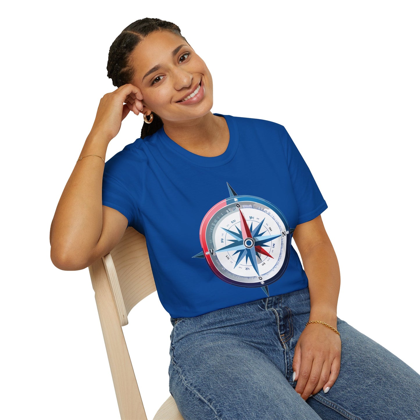 Compass T Shirt, Compass Shirt, Shirt with Compass, Navigator Shirt