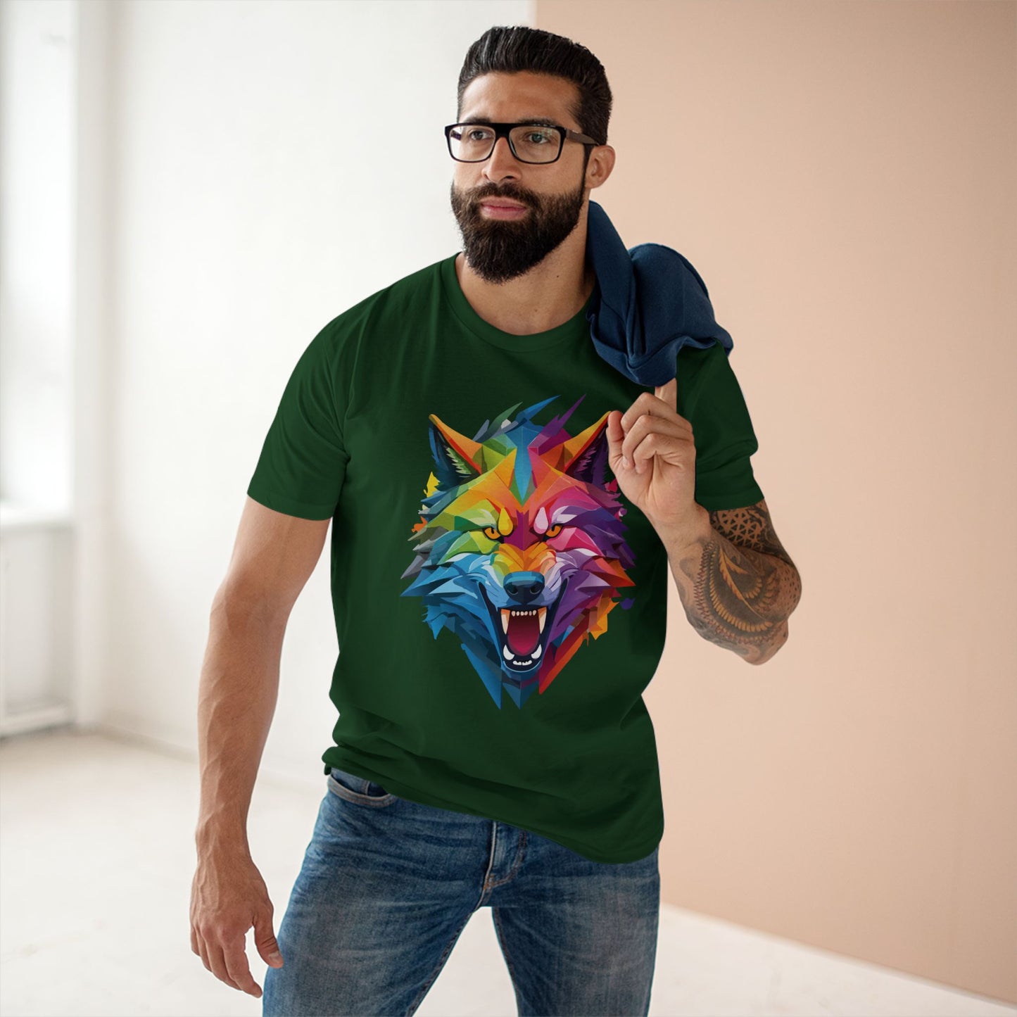 Animal Shirt, Wolf Shirt - SudokuS