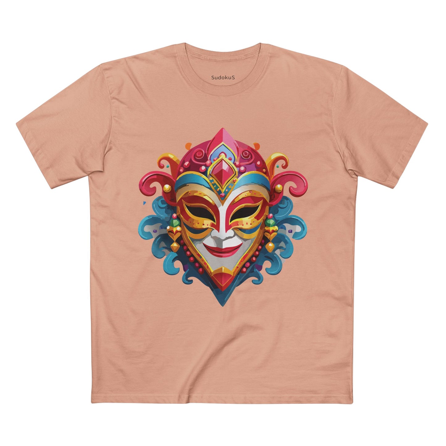 Mask Shirt, Shirt with Face - SudokuS
