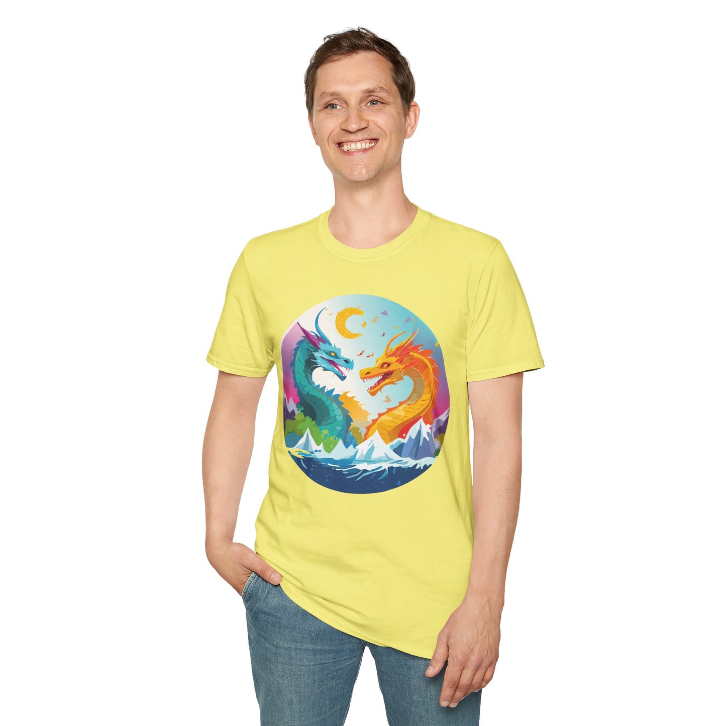 Dragon T Shirt, Dragon Shirt, Shirt with Animals, Animal Shirt