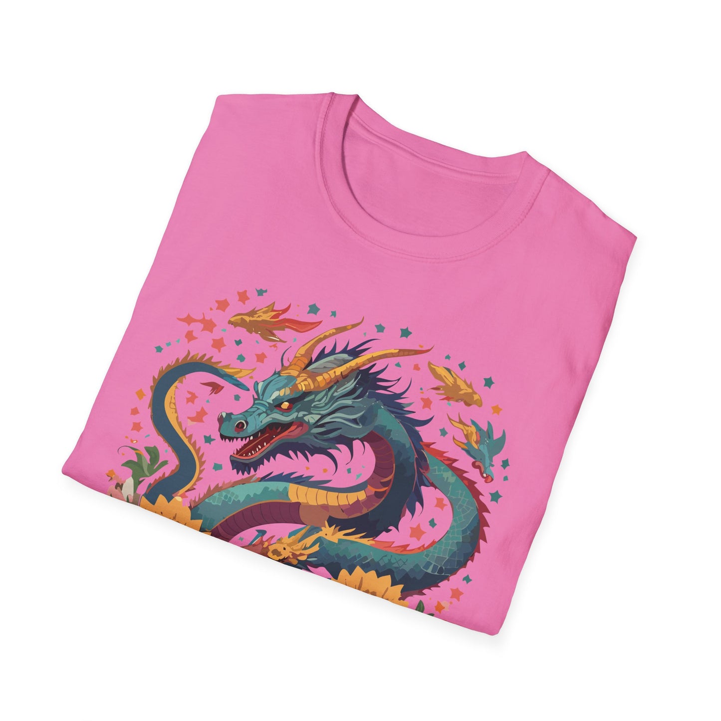 Dragon T Shirt, Dragon Shirt, Shirt with Animals, Animal Shirt