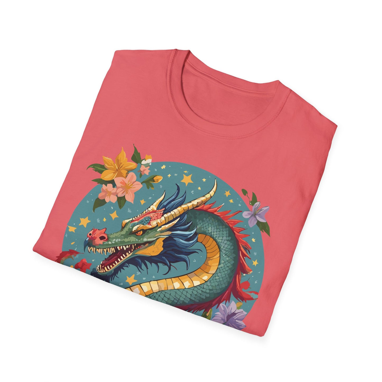Dragon T Shirt, Dragon Shirt, Shirt with Animals, Animal Shirt