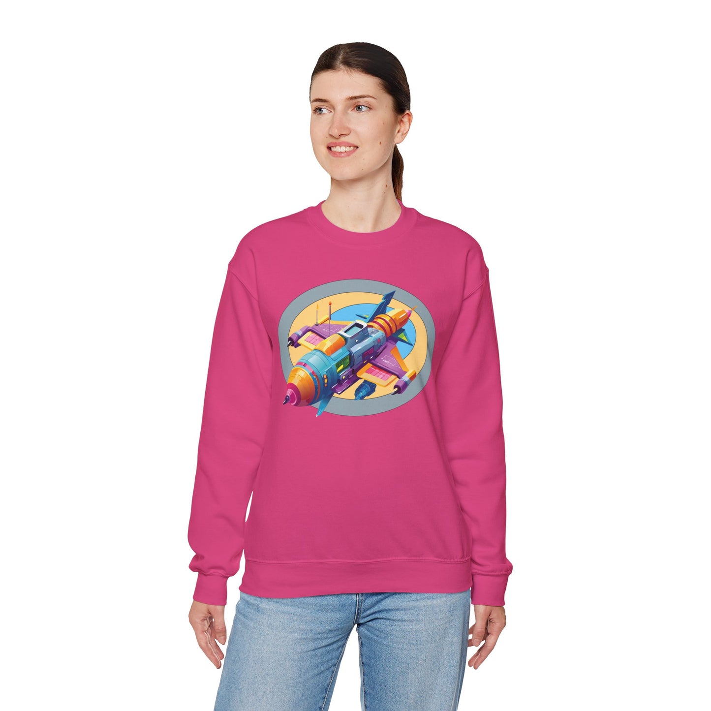 Space Shuttle Sweatshirt, Cosmic Sweatshirt, Astronaut Sweatshirt, Space Cosmic Sweatshirt