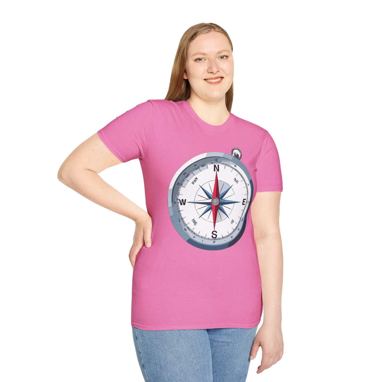 Compass T Shirt, Compass Shirt, Shirt with Compass, Navigator Shirt