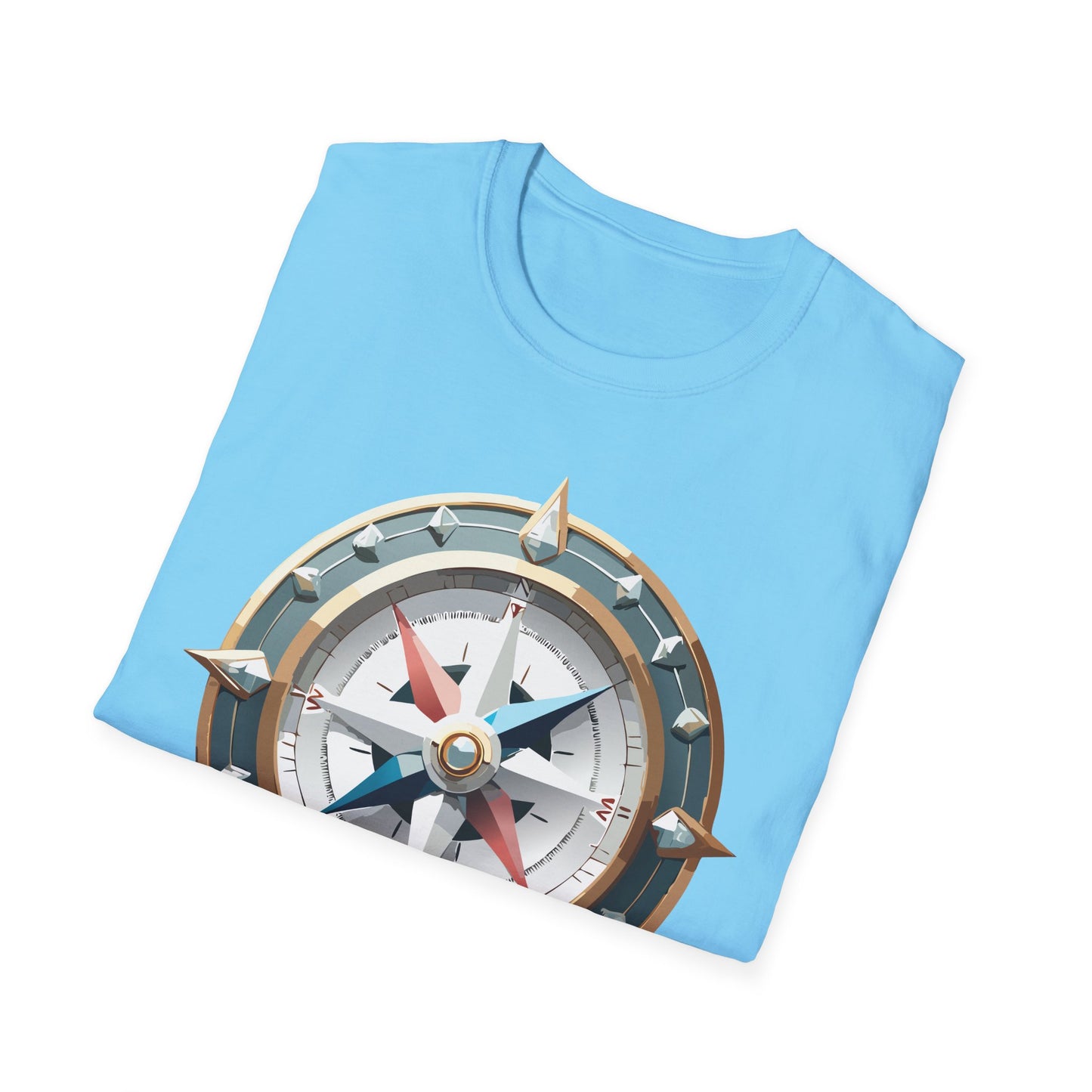 Compass T Shirt, Compass Shirt, Shirt with Compass, Navigator Shirt