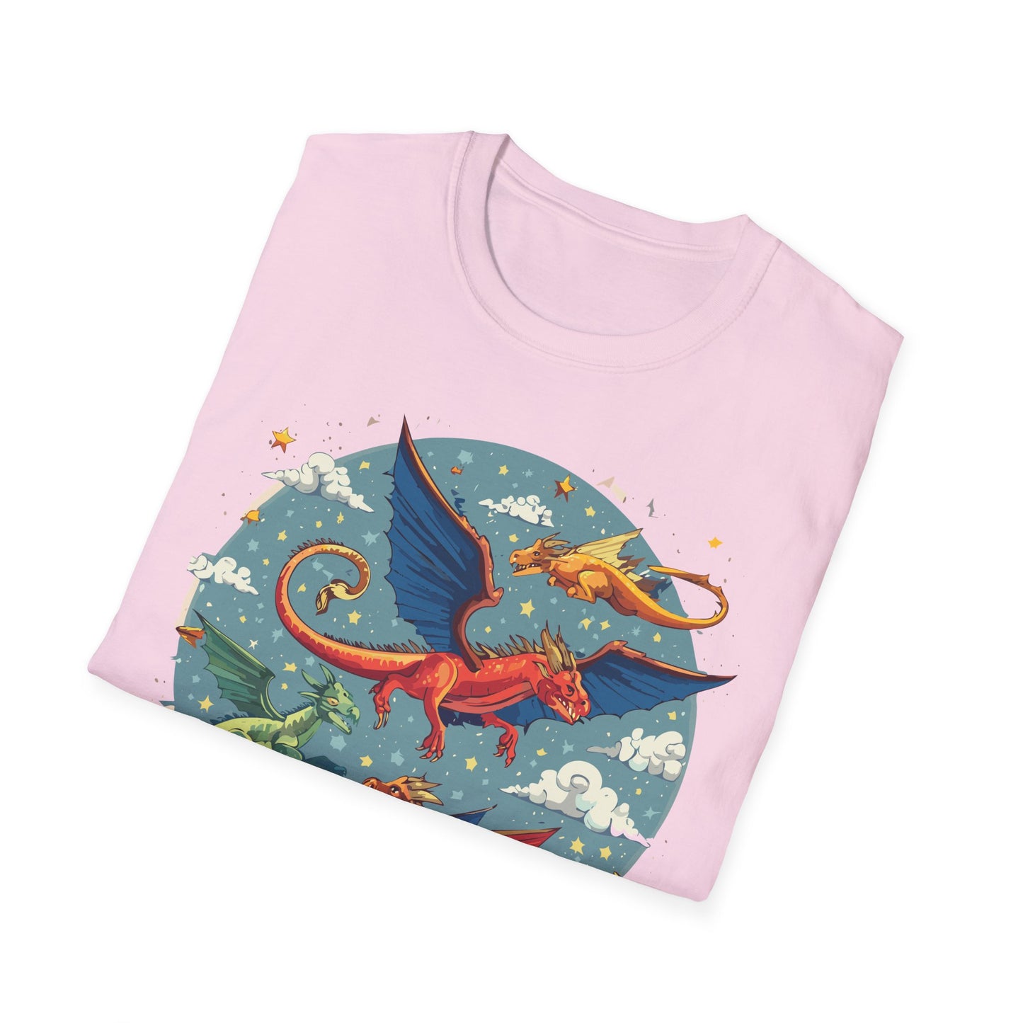 Dragon T Shirt, Dragon Shirt, Shirt with Animals, Animal Shirt