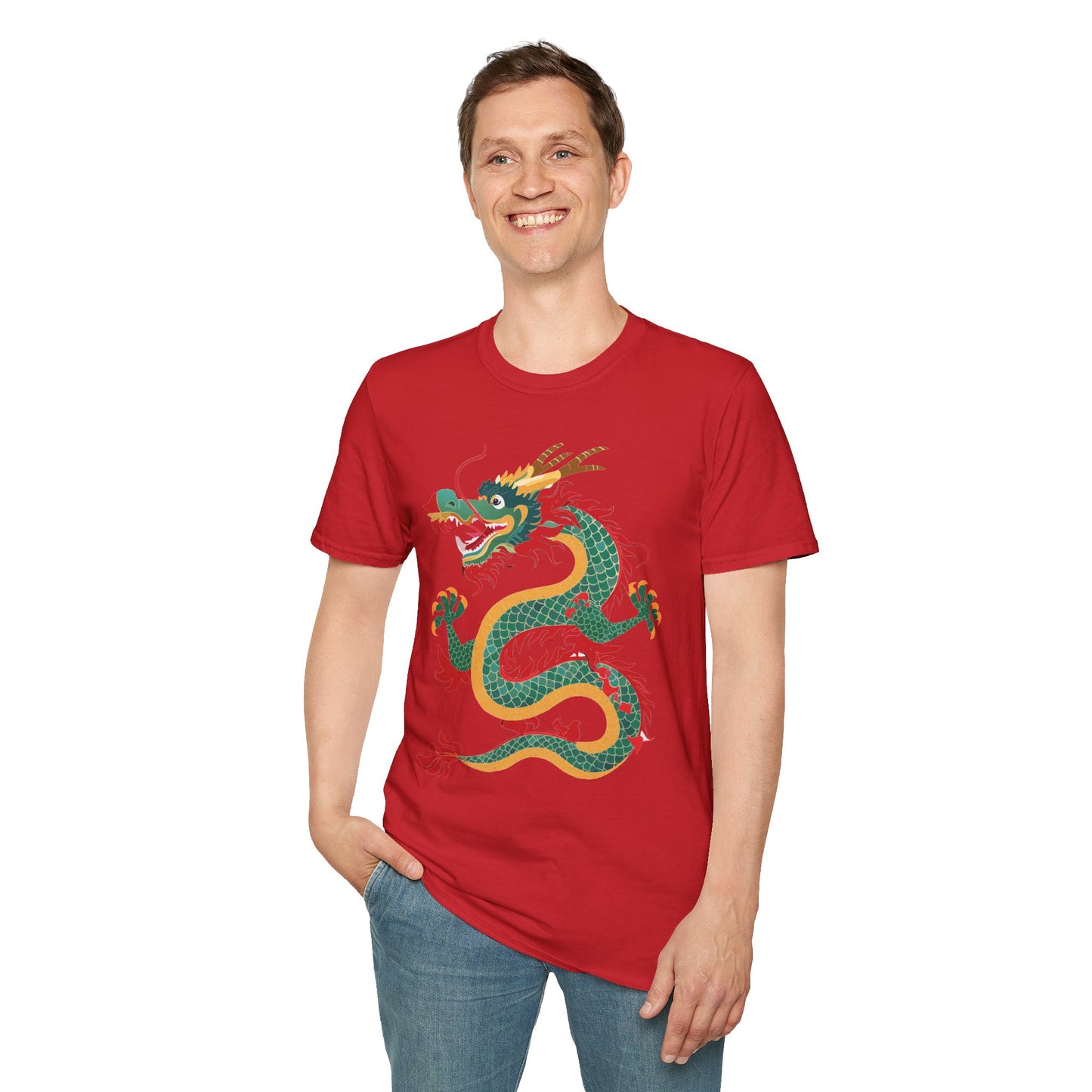 Dragon T Shirt, Dragon Shirt, Shirt with Animals, Animal Shirt