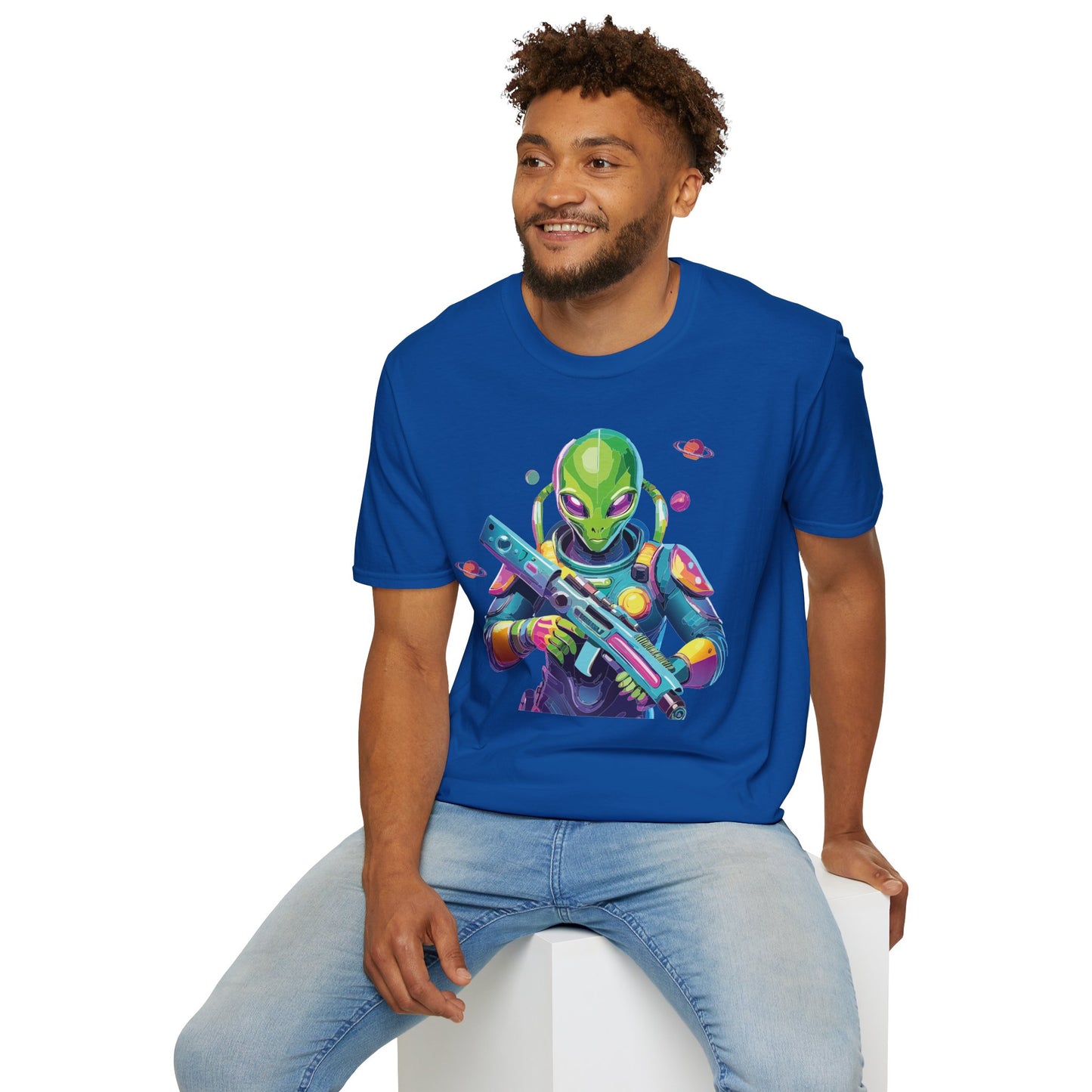 Alien T Shirt, Cosmos Shirt, Shirt with Aliens, Cosmo Shirts