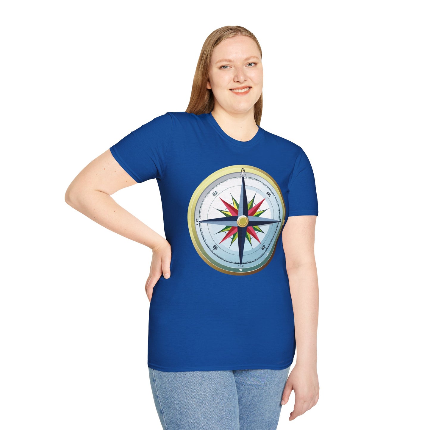 Compass T Shirt, Compass Shirt, Shirt with Compass, Navigator Shirt