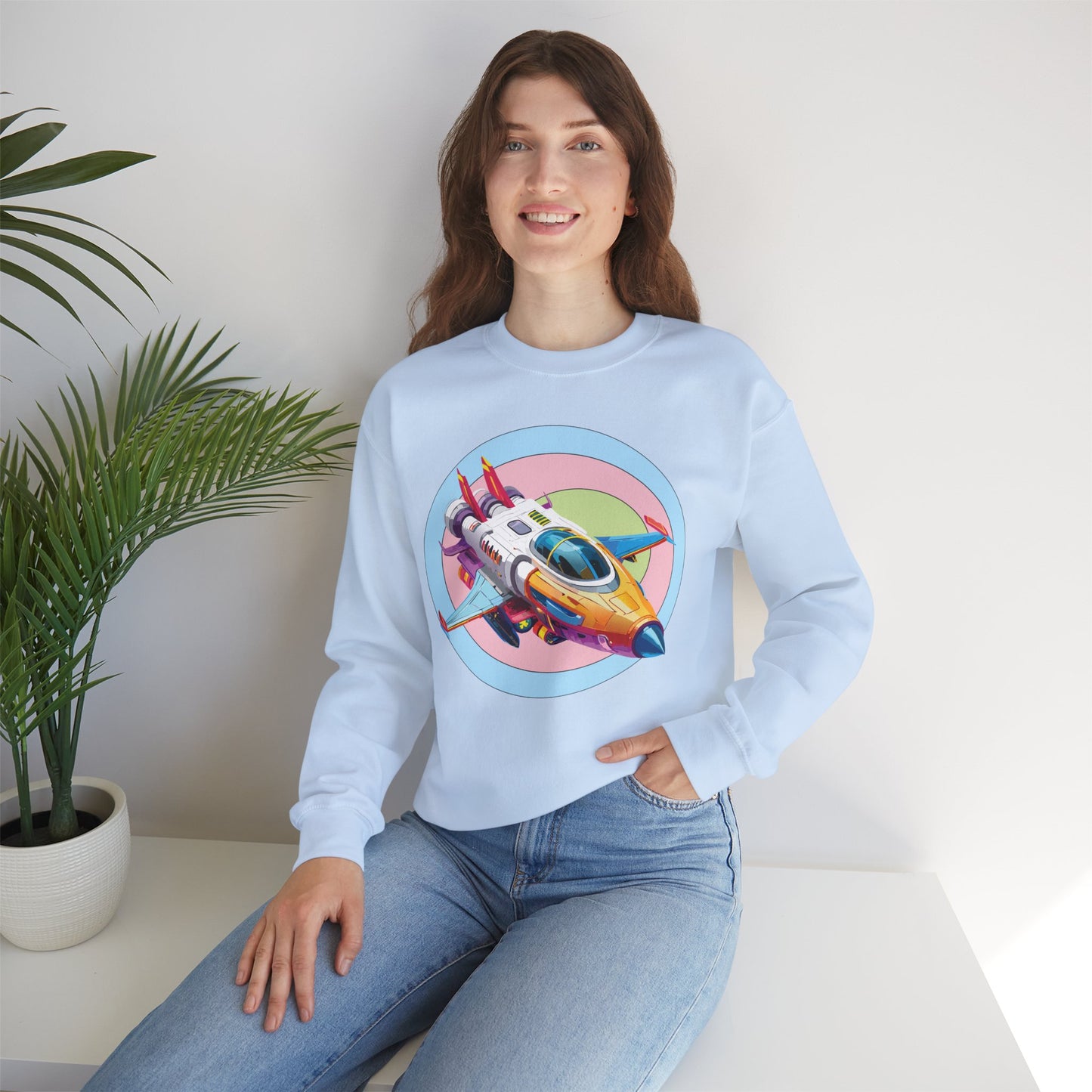 Space Shuttle Sweatshirt, Cosmic Sweatshirt, Astronaut Sweatshirt, Space Cosmic Sweatshirt