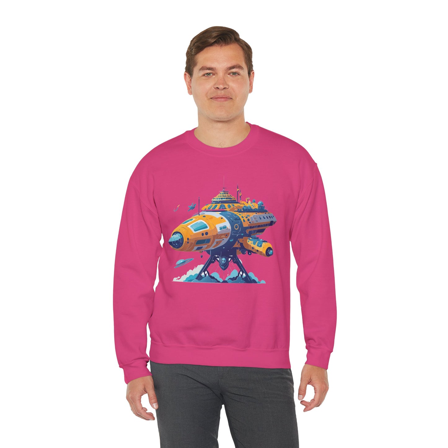 Space Shuttle Sweatshirt, Cosmic Sweatshirt, Astronaut Sweatshirt, Space Cosmic Sweatshirt