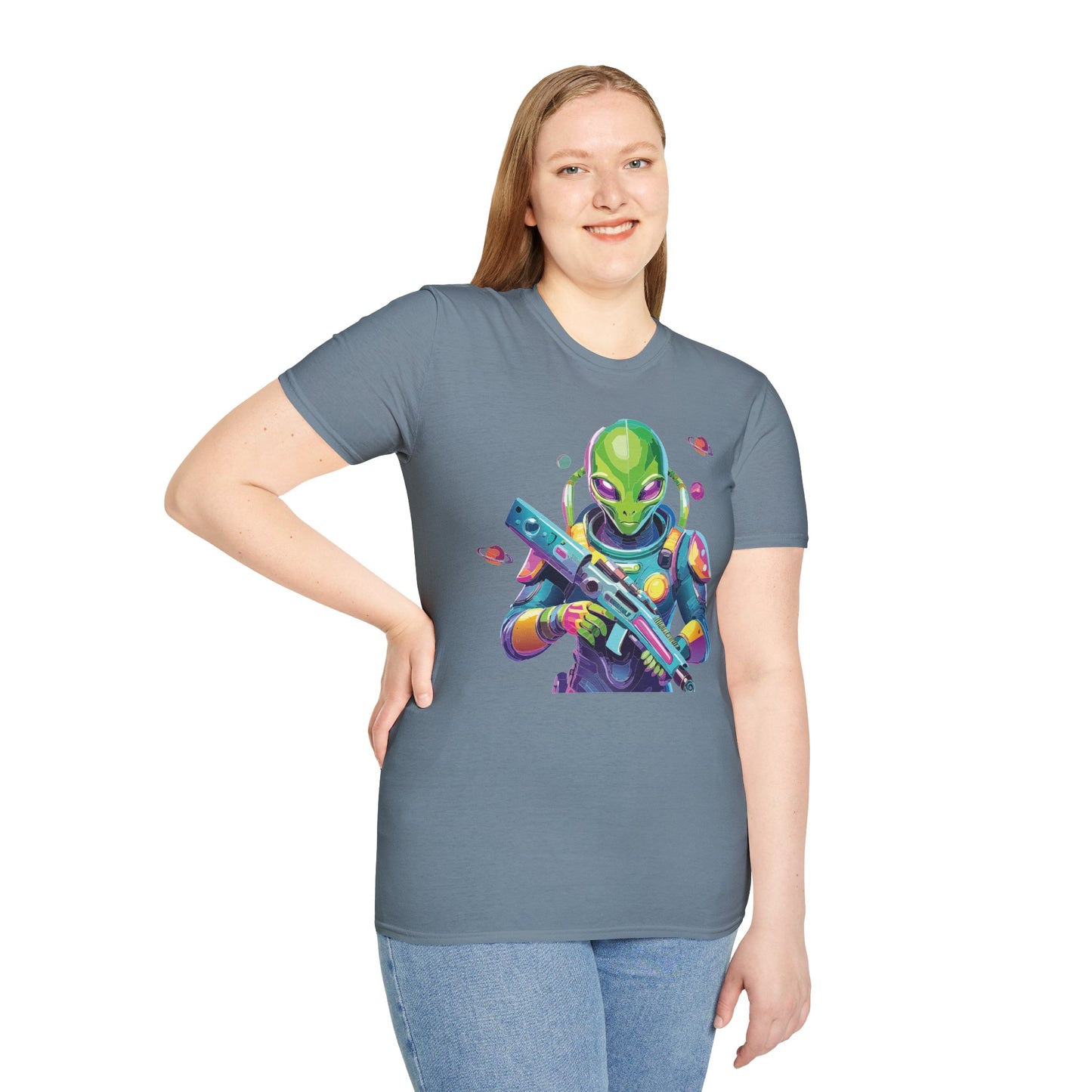 Alien T Shirt, Cosmos Shirt, Shirt with Aliens, Cosmo Shirts