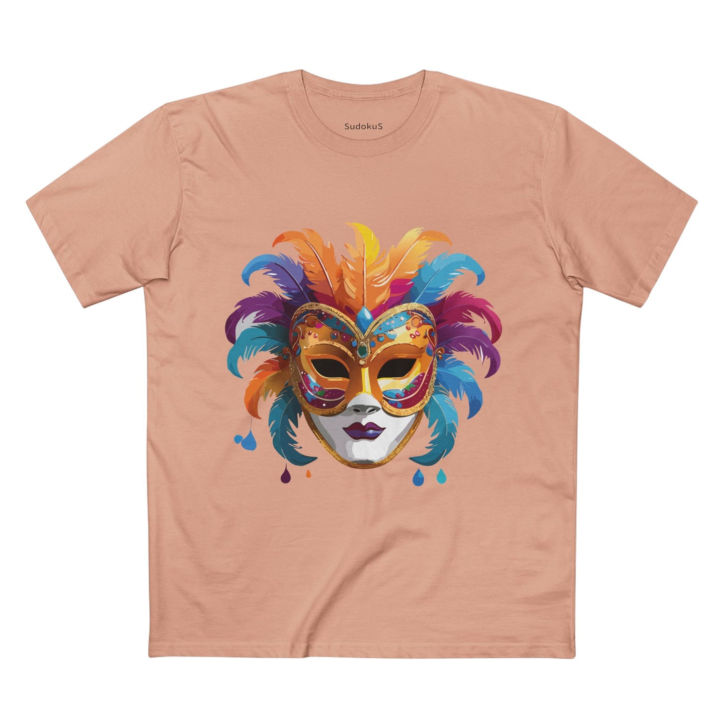 Mask Shirt, Shirt with Face - SudokuS