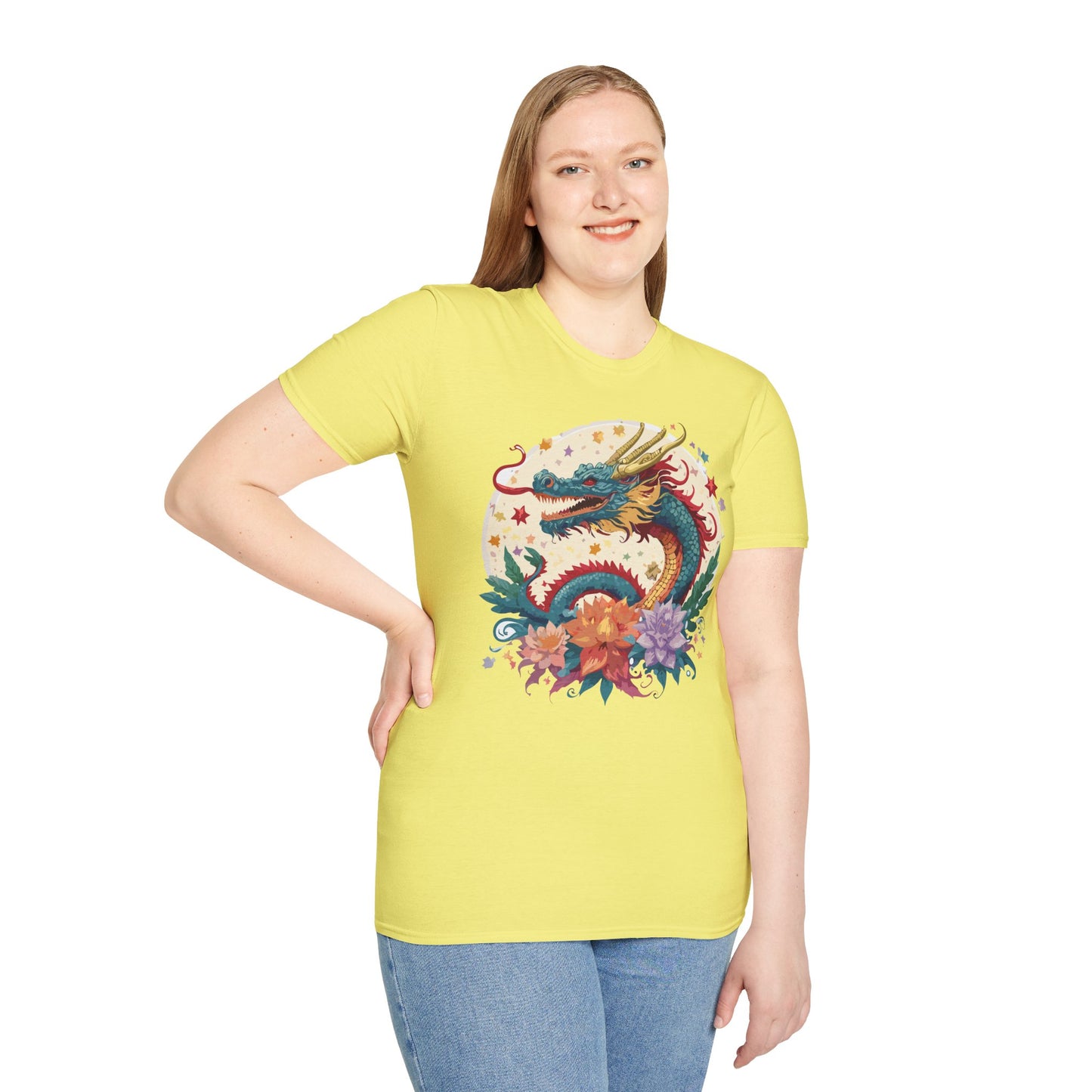 Dragon T Shirt, Dragon Shirt, Shirt with Animals, Animal Shirt