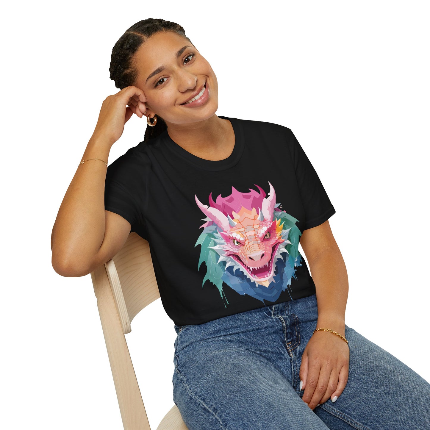 Dragon T Shirt, Dragon Shirt, Shirt with Animals, Animal Shirt